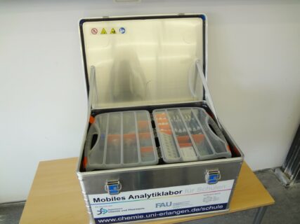 Transportbox des Mobilen Analytiklabors