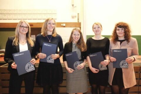 Dornhecker-Preisträgerinnen 2016 (Foto: Department Chemie und Pharmazie)