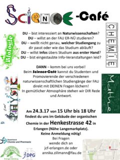 Zum Artikel "Science-Café des JCF Erlangen-Nürnberg"