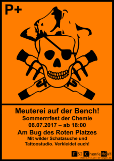 Plakat Sommerfest der FSI Chemie / Molecular Science 2017