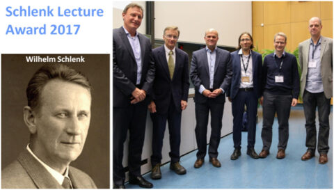 Schlenk Lecture Award 2017 (Foto: Universität Tübingen)