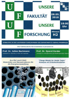 Zum Artikel "Unsere Fakultät – Unsere Forschung am 08. Mai 2018"