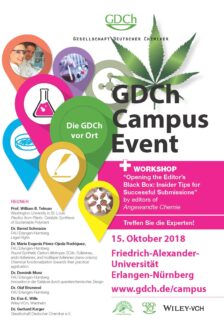 Zum Artikel "GDCh Campus Event kommt nach Erlangen"
