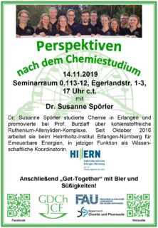 Zum Artikel "Alumni-Vortrag mit Dr. Susanne Spörler"
