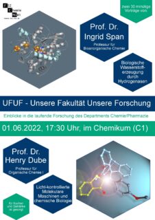 Zum Artikel "Unsere Fakultät – Unsere Forschung am 01. Juni 2022"