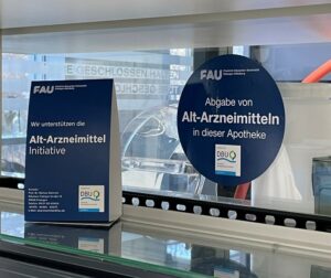 Hinweisschilder für teilnehmende Apotheken