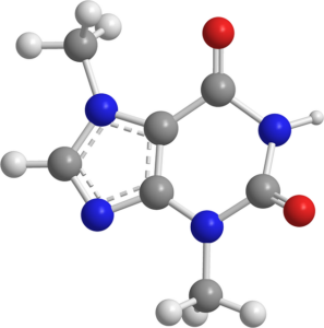 Molekülstruktur Theobromin